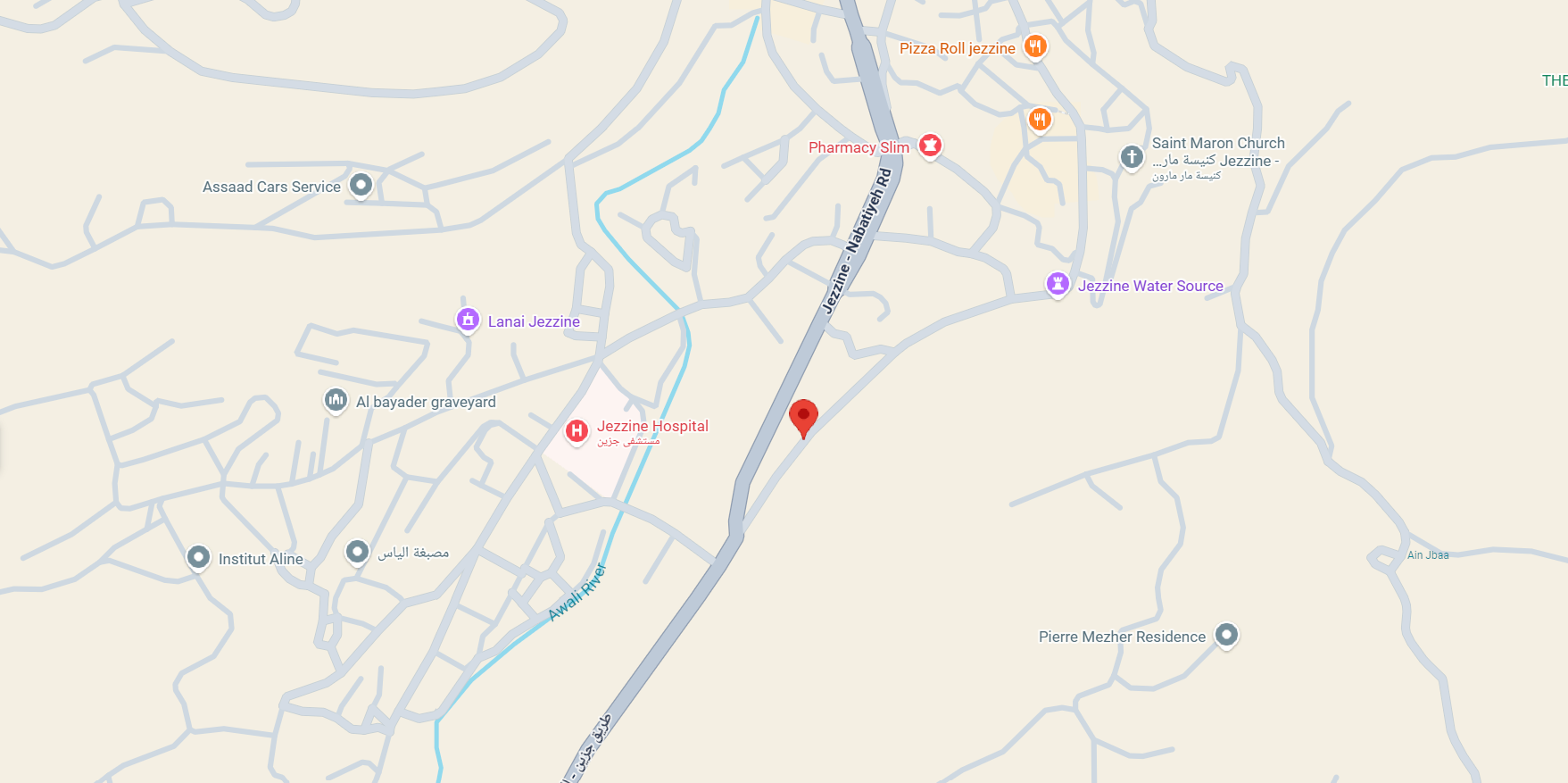 Jezzine Branch